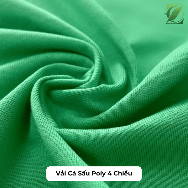 Vải cá sấu poly 4 chiều