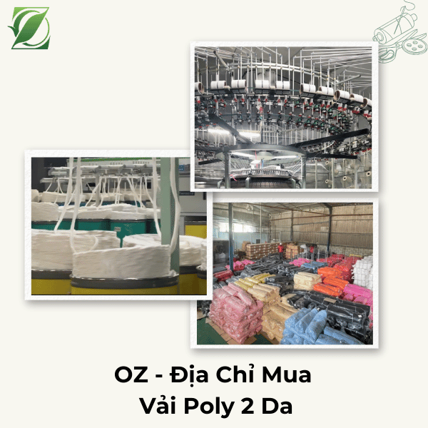 OZ - Địa chỉ mua vải poly 2 da uy tín, chất lượng cao