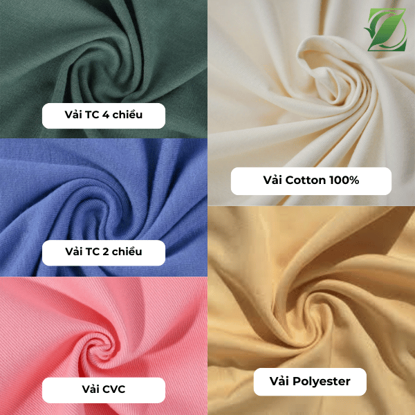 So sánh vải TC 4 chiều 35/65 với các loại vải phổ biến khác