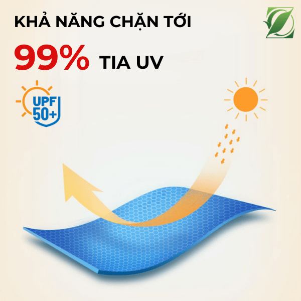 Khả nắng chống nắng vượt trội của vải thun hột xoàn