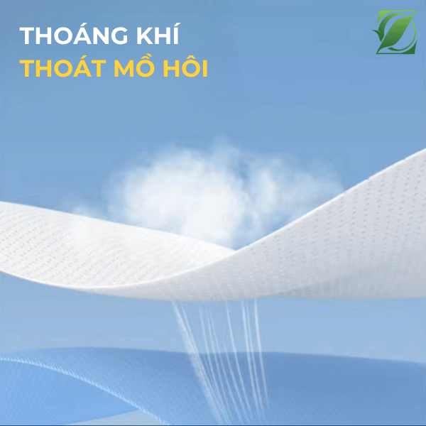 Khả năng thoát mồ hôi – thoáng khí vượt trội của vải thun kim cương