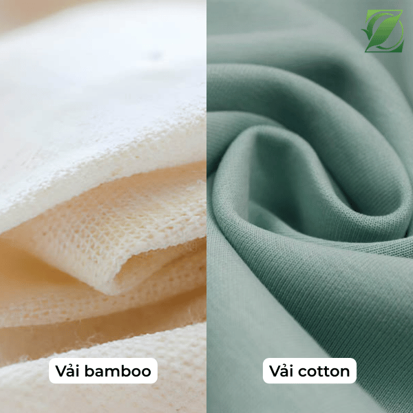 So sánh giữa vải bamboo và vải cotton