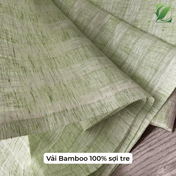 Vải Bamboo 100% sợi tre