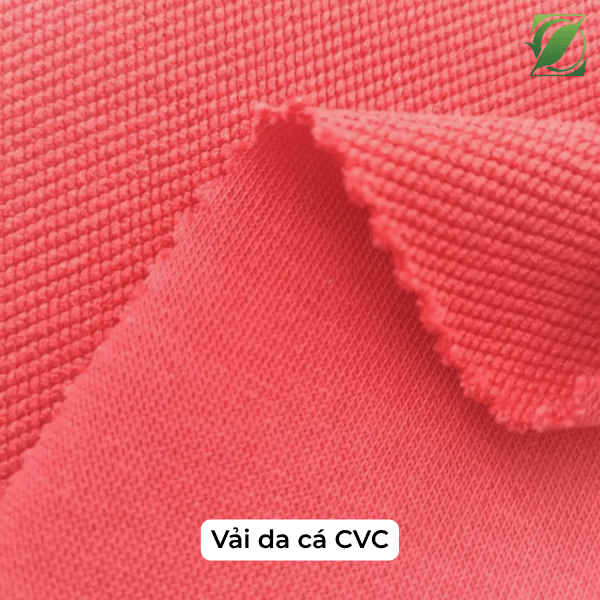 Vải da cá CVC