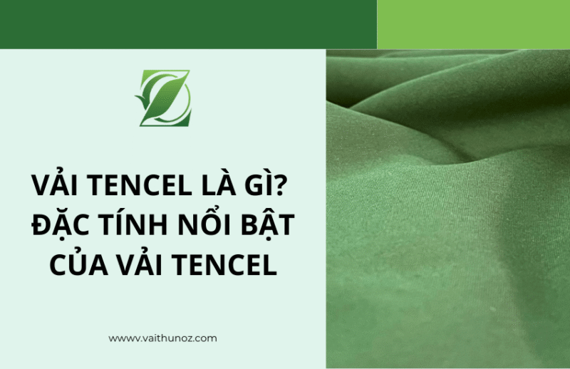 Vải Tencel là gì? Đặc tính nổi bật của vải Tencel