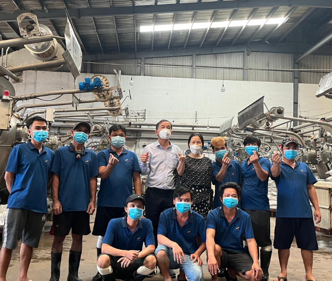 xuong nhuom vai dung tam